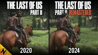 The Last of Us Part II Remastered vs Original  Direct Comparison [upl. by Purdy]