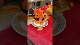 Papaya Cutting amp Eating indianfood reels instagram viral trending food foodie [upl. by Airad]