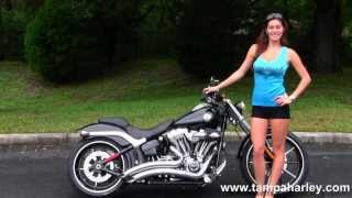 New 2013 HarleyDavidson FXSB Softail Breakout for Sale [upl. by Nidla500]