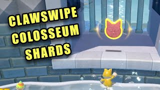 Bowsers Fury Clawswipe Colosseum Five Cat Shine Shards  Super Mario 3D World BF Switch [upl. by Garwood750]