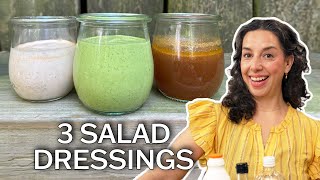 The Only 3 Salad Dressings You Need For Summer [upl. by Asha]