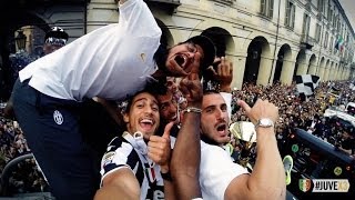 JuveX3 la parata scudetto come non lavete mai vista  Victory parade uncut [upl. by Hughie]