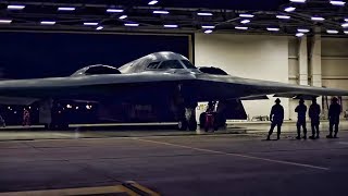 B2 Bombers Takeoff From Whiteman AFB Headed To Pacific [upl. by Yewed]