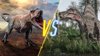 TRex VS Spinosaurus [upl. by Anatlus]