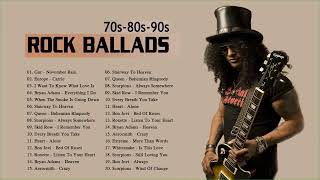 Top 20 Rock Baladas en Ingles de los 70 80 y 90  Lo Mejor de Los Clasicos del Rock en Ingles [upl. by Shep]