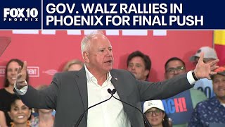 VP candidate Tim Walz says we took freedom back [upl. by Nimesh539]