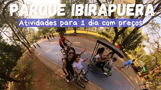 PARQUE IBIRAPUERA  O Melhor Parque de São Paulo com preços [upl. by Ma]