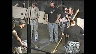 Robot Wars 1997 bonus video Blendo withdrawing from the competition [upl. by Tymothy618]