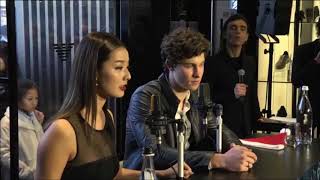 Shawn Mendes at the Emporio Armani event in Tokyo Japan FULL VIDEO 17122017 [upl. by Liliane]