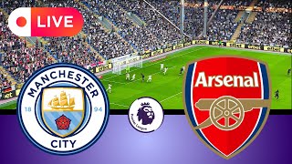 🔴 LIVE MANCHESTER CITY VS ARSENAL  English Premier League 202425  MATCH  PES 21 Simulation [upl. by Aicenert931]