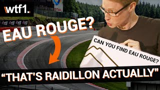 Do F1 Fans Know The Difference Between Eau Rouge amp Raidillon [upl. by Nebur]