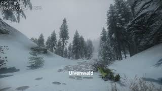 Skyrim Ultimate Tree mods FPS comparison Ulvenwald Nature of the Wild Lands Etc [upl. by Hung]