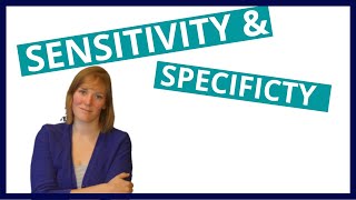 Sensitivity amp specificity explained including positive predictive value amp negative predictive value [upl. by Maurita]