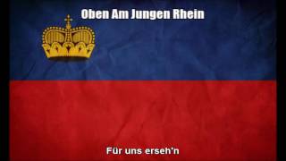 National Anthem of Liechtenstein Oben Am Jungen Rhein  Nightcore Style With Lyrics [upl. by Aidnic683]