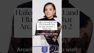 hailee steinfeld and ella purnell answer arcane fans [upl. by Sky]