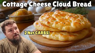 Cottage Cheese Cloud Bread Low Carb high protein bread  Delicious recipe [upl. by Lightfoot261]