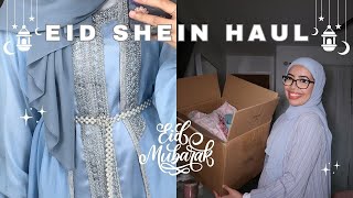 modest shein haul abayas  dresses  Eid Edition [upl. by Eiahpets488]