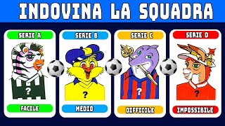 Indovina la squadra di calcio in base alla sua mascotte  Serie A Serie B C Serie D  Calcio Quiz [upl. by Platon]