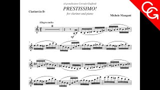 MANGANI Prestissimo Corrado Giuffredi clarinet [upl. by Leonid242]