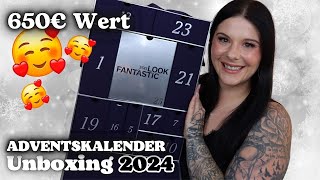 650€ Wert LOOKFANTASTIC Adventskalender 2024  25 Türchen UNBOXING [upl. by Isidore]