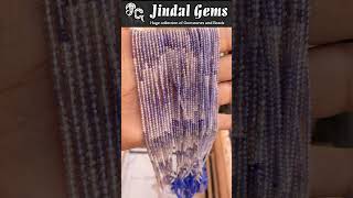 Tanzanite Gemstone Beads youtubeshorts tanzanite jewellery handmade gems gemstone [upl. by Hakim]