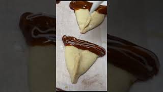 Baking with the kids Purim Hamantaschen baking jewishholidays pastry food workingmoms cooking [upl. by Akihsat]