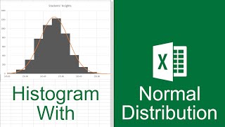 Excel Histogram with Normal Distribution Curve [upl. by Tneicniv196]