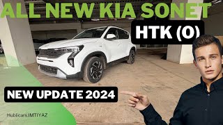 ALL NEW KIA SONET HTK O New update 2024 KIA SONET FEATURES UPDATE [upl. by Him]