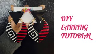 Diy Earring Tutorial [upl. by Herr]