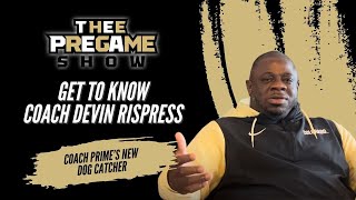 Get To Know  Coach Devin Rispress Coach Prime’s New Dog Catcher [upl. by Adalai]