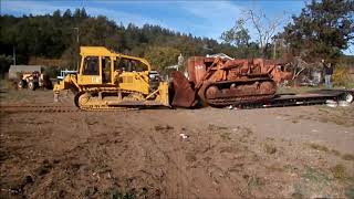 ALLIS CHALMERS HD21G LOAD ON COZAD [upl. by Avonasac]