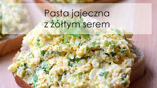 Pasta jajeczna z żółtym serem [upl. by Oniskey]