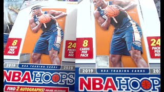 201920 Panini NBA Hoops Basketball Hobby Box Opening 2 Autos Per Box  Nice Rookie Auto [upl. by Zetta]