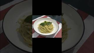 How to make creamy pesto pasta recipe  perfect pesto sauce recipe shorts vegan youtubeshorts [upl. by Annamarie]