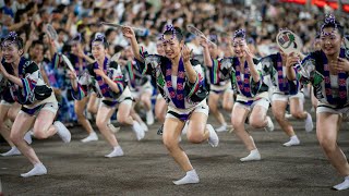 本場徳島阿波おどり・娯茶平藍場浜演舞場20180812 Awaodori in Tokushima Japan [upl. by Adriano896]