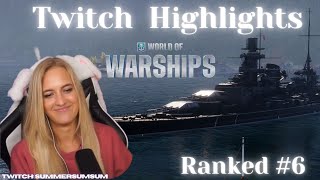 Ranked 6 World of Warships  Sep24  Twitch Highlights  Summersumsum [upl. by Aleyak774]