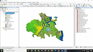 Supervised Image Classification  Land Use amp Land Cover Map in ArcGIS [upl. by Rosemarie]