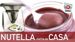 Nutella Bimby ricetta fatta in casa [upl. by Olnay]