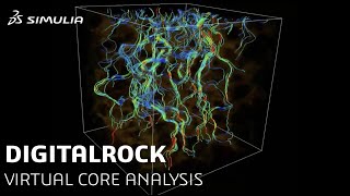 Virtual Core Analysis Simulation using DigitalROCK SIMULIA PowerFLOW [upl. by Asim]