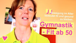 GYMNASTIK  FIT AB 60 MIT BETTINA MÜLLER IM GESUNDHEITSZENTRUM KRANKENHAUS PORZ [upl. by Stannwood500]