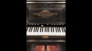 An antique Viennese footpump harmonium by Kotykiewicz Part 1 [upl. by Krystal967]