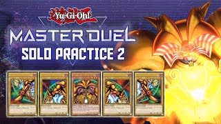 YUGIOH Master Duel Practice 2 Exodia [upl. by Ayal]