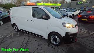 NX18WGM Peugeot Expert 16 BlueHDI Standard with a 95 bhp Euro 6 Diesel in White on 42K  FSH [upl. by Ailliw]