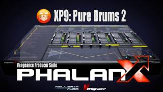 Vengeance Producer Suite  Phalanx XP9 Pure Drums 2 Demo [upl. by Eirroc]