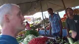 Georgetown Guyana Fruit Market [upl. by Ahsilac936]