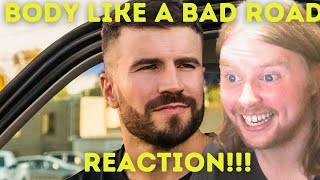 Sam Hunt  Body Like A Back Road Official Lyric Video REACTION [upl. by Zetrom769]