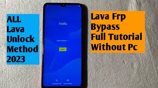 Lava Frp Bypass  Lava Z4 LMX04 Frp Bypass Without Pc Easy Method 2023 [upl. by Heigho]