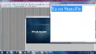 Tutorial Comprobacion de Ejercicios en Promodel STATFIT  Distribucion Poisson Prueba de Chi [upl. by Nyllaf]