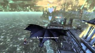 Batman Arkham City  Riddler Trophy Guide Amusement Mile 32 [upl. by Atinar]