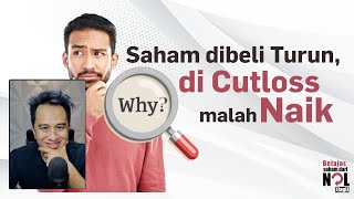 BSNL 01 Saham dibeli Turun di Cutloss malah Naik WHY [upl. by Jilleen66]